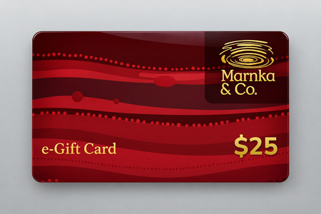 Marnka & Co. e-Gift Card, $25, Maka red